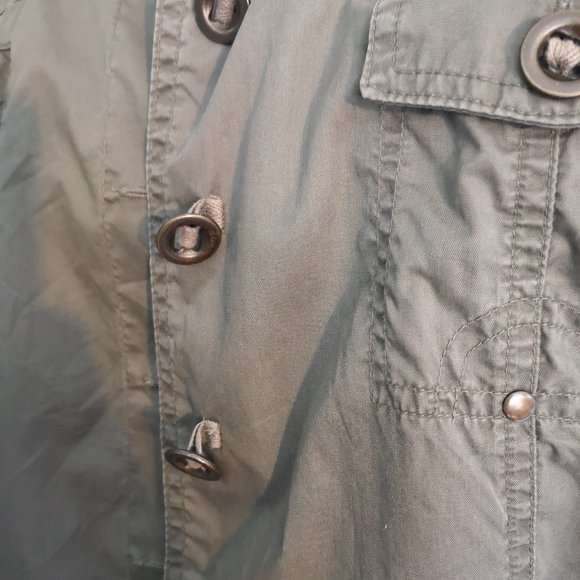 Tribal Femme green anorak size 8 - Picture 3 of 4